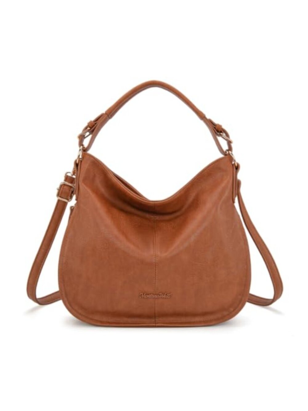 Montana West Hobo Bag Vegan Leather Shoulder Purse Expandable Crossbody